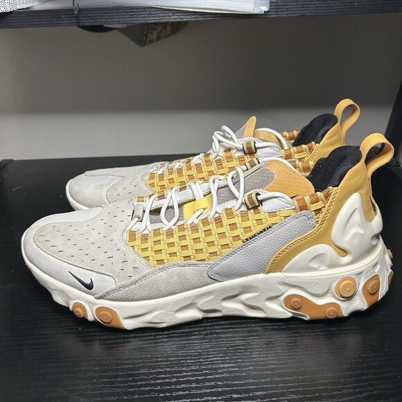Nike React Sertu Honeycomb Athletic Sneaker AT5301-003 Men's Size 12 - Picture 1 of 10